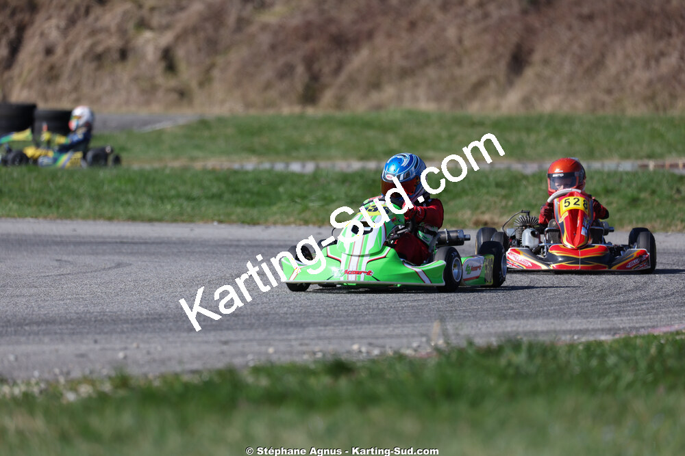 Mini 60 — 28/02 & 01/03/2026 : 1ère manche du Championnat du Sud 2026 à Aigues-Vives (photos Stéphane Agnus) 2026 — karting