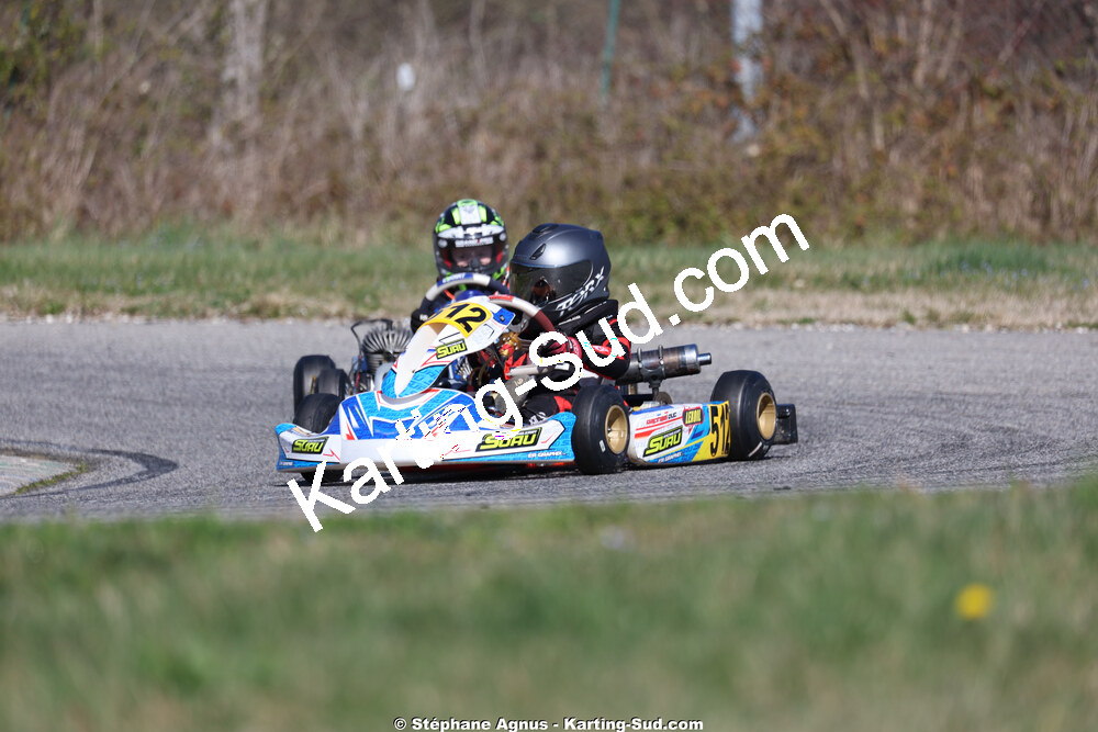 Mini 60 — 28/02 & 01/03/2026 : 1ère manche du Championnat du Sud 2026 à Aigues-Vives (photos Stéphane Agnus) 2026 — karting