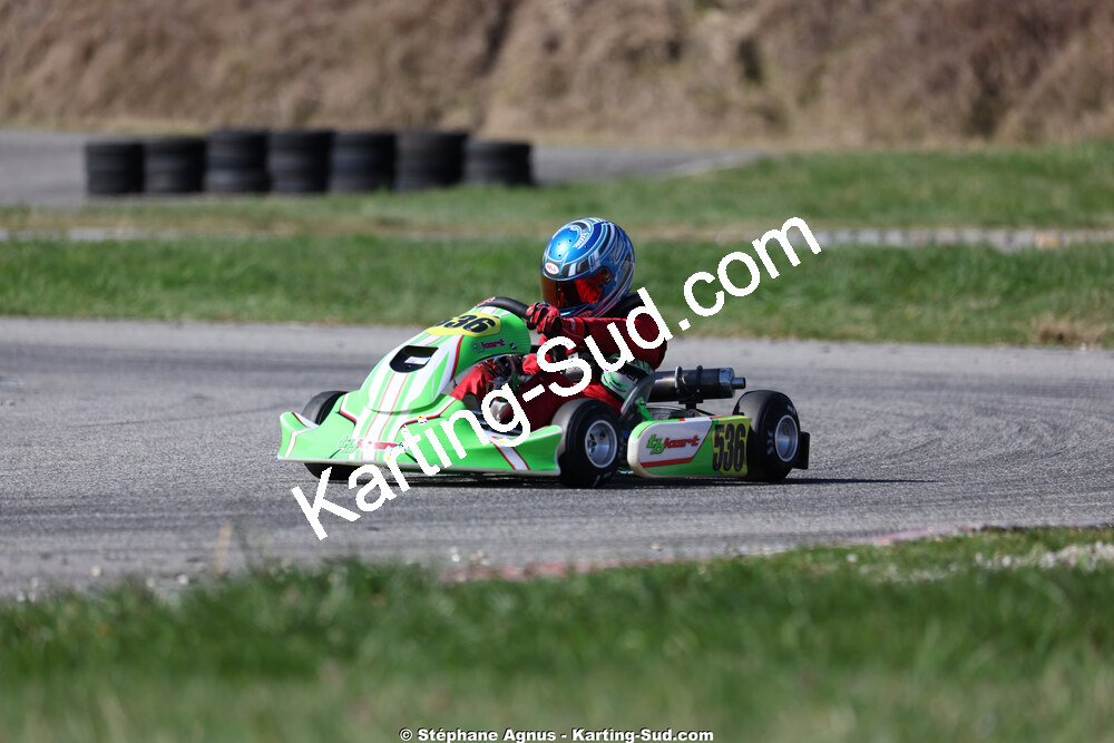 Mini 60 — 28/02 & 01/03/2026 : 1ère manche du Championnat du Sud 2026 à Aigues-Vives (photos Stéphane Agnus) 2026 — karting