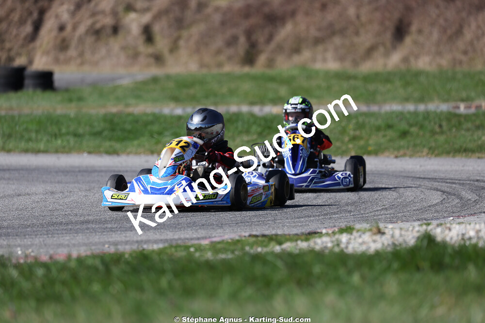 Mini 60 — 28/02 & 01/03/2026 : 1ère manche du Championnat du Sud 2026 à Aigues-Vives (photos Stéphane Agnus) 2026 — karting