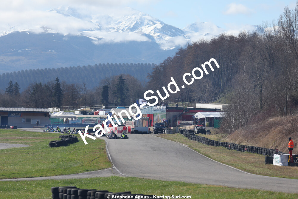 KFS — 28/02 & 01/03/2026 : 1ère manche du Championnat du Sud 2026 à Aigues-Vives (photos Stéphane Agnus) 2026 — karting