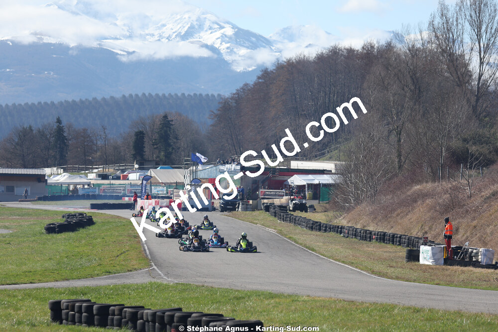 KFS — 28/02 & 01/03/2026 : 1ère manche du Championnat du Sud 2026 à Aigues-Vives (photos Stéphane Agnus) 2026 — karting