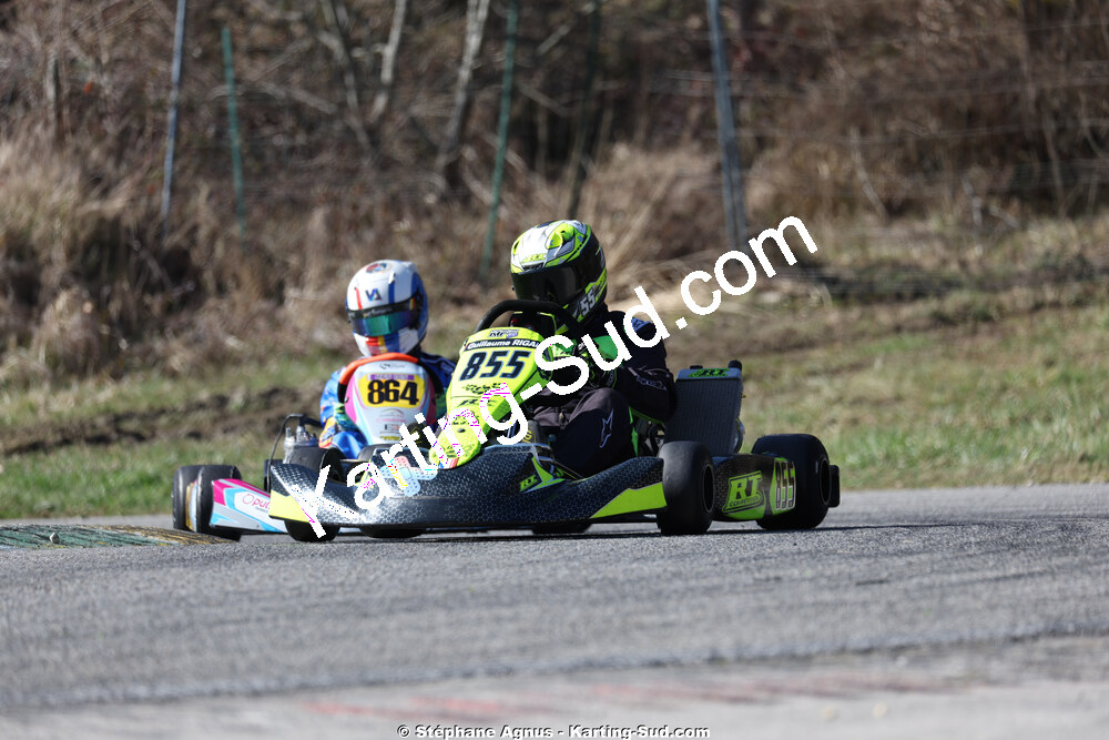 Guillaume RIGAL — 28/02 & 01/03/2026 : 1ère manche du Championnat du Sud 2026 à Aigues-Vives (photos Stéphane Agnus) 2026 — karting