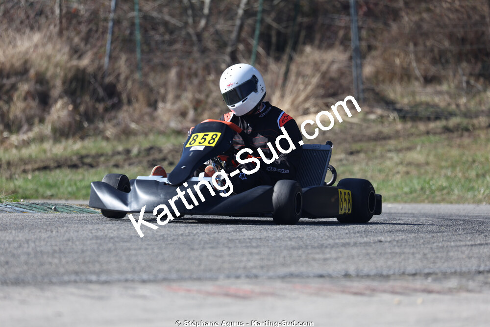 Rémy MORERE — 28/02 & 01/03/2026 : 1ère manche du Championnat du Sud 2026 à Aigues-Vives (photos Stéphane Agnus) 2026 — karting