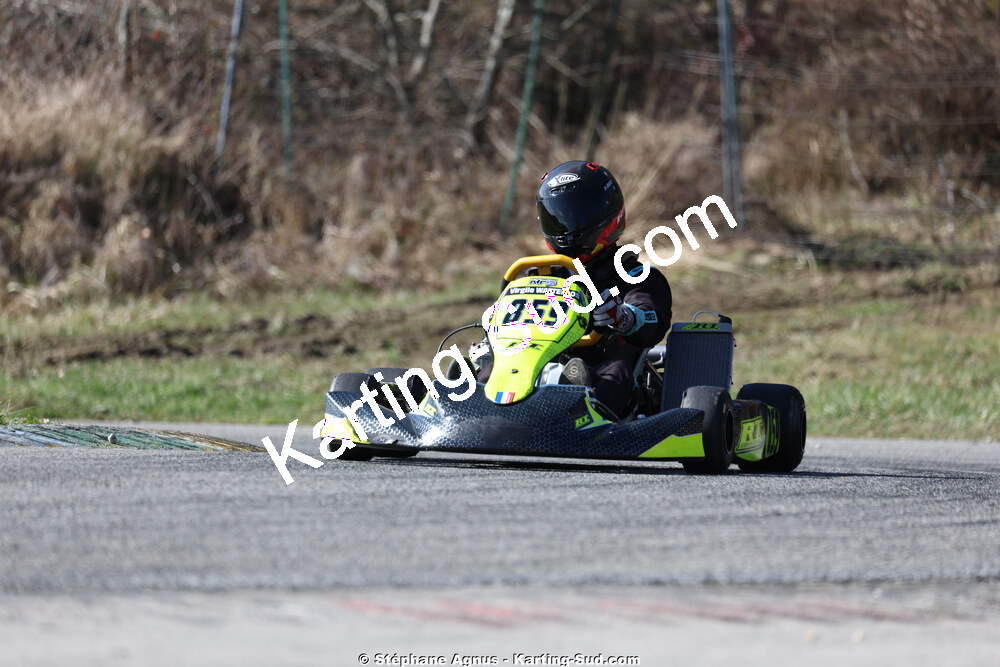 Virgile WATTERLOS — 28/02 & 01/03/2026 : 1ère manche du Championnat du Sud 2026 à Aigues-Vives (photos Stéphane Agnus) 2026 — karting