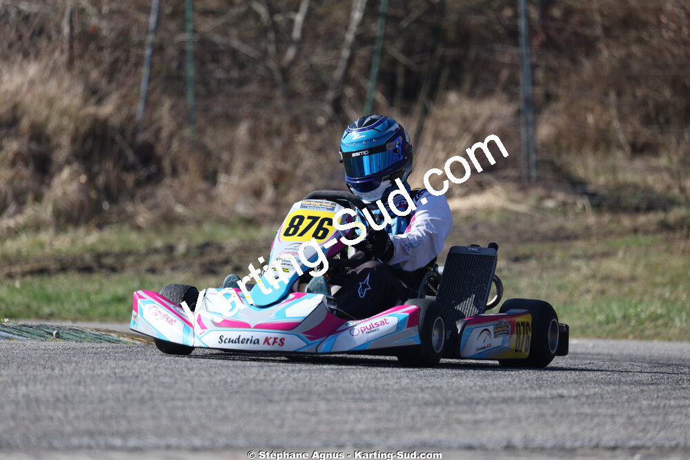 Frédéric HERICHER — 28/02 & 01/03/2026 : 1ère manche du Championnat du Sud 2026 à Aigues-Vives (photos Stéphane Agnus) 2026 — karting