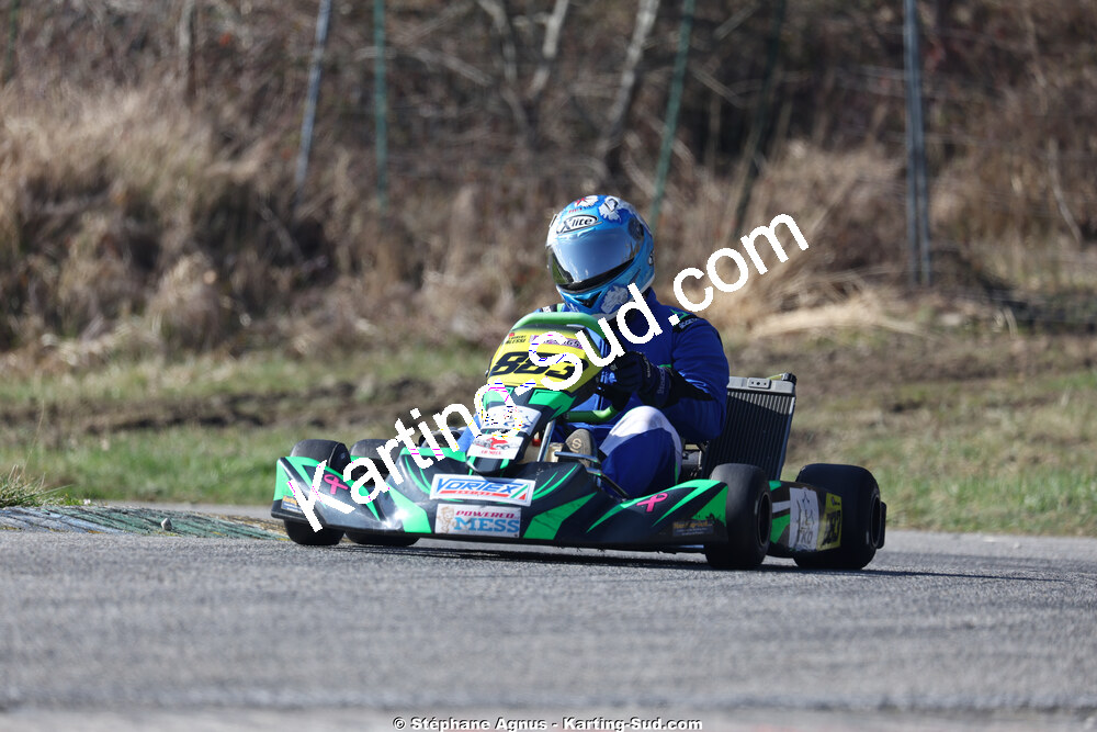 Laurent ALESSI — 28/02 & 01/03/2026 : 1ère manche du Championnat du Sud 2026 à Aigues-Vives (photos Stéphane Agnus) 2026 — karting