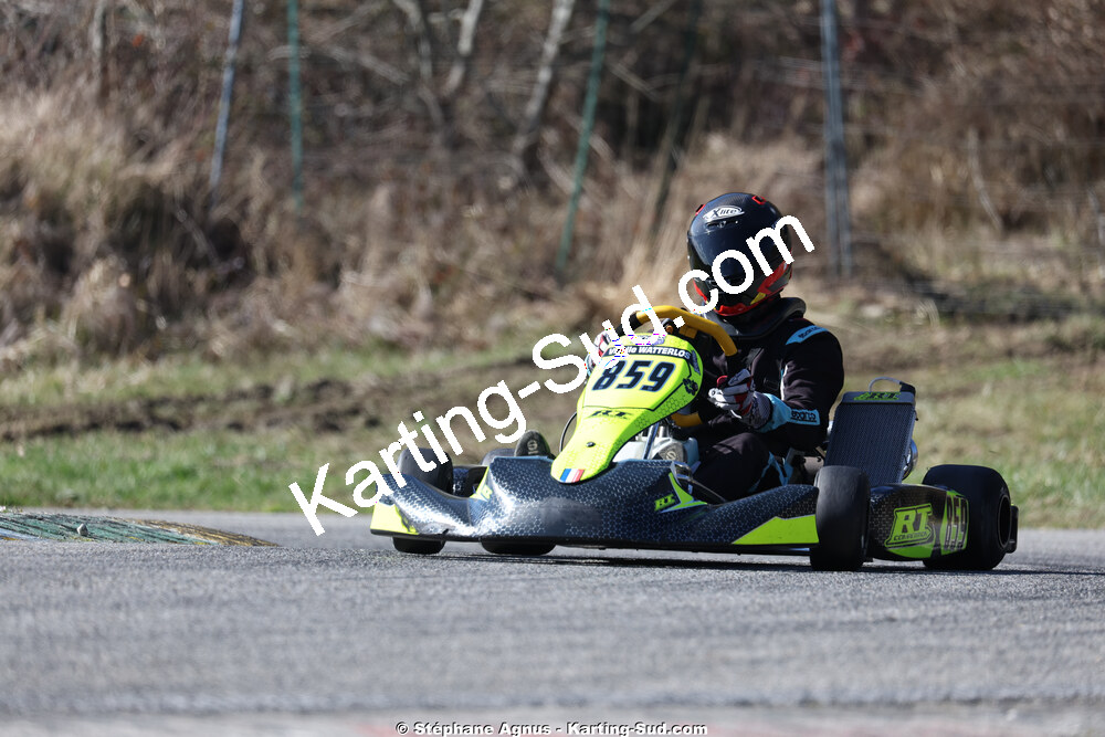 Virgile WATTERLOS — 28/02 & 01/03/2026 : 1ère manche du Championnat du Sud 2026 à Aigues-Vives (photos Stéphane Agnus) 2026 — karting