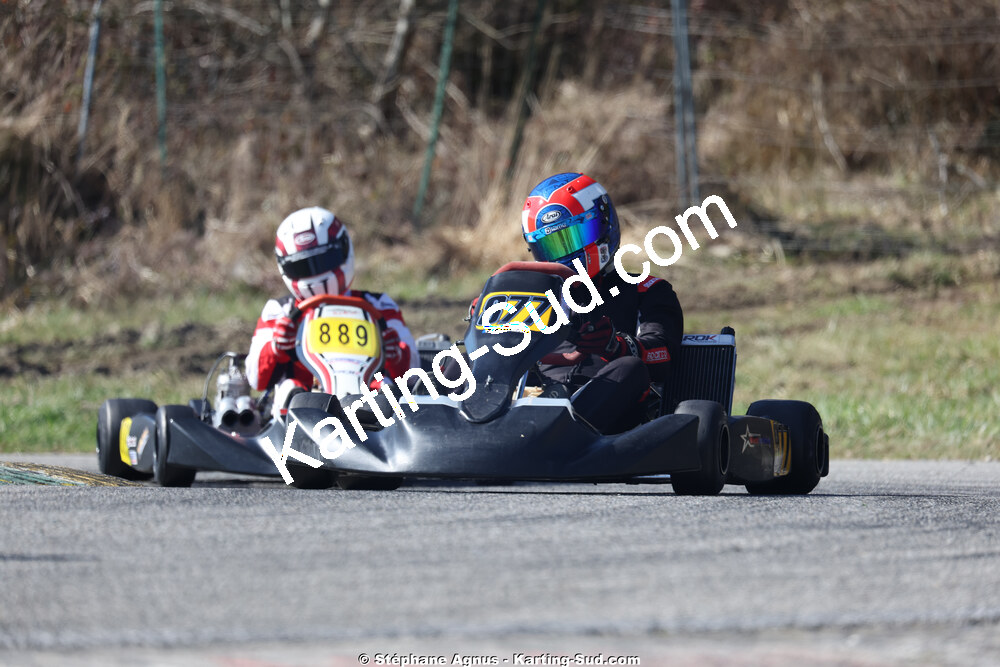 Mathieu FOURNIL — 28/02 & 01/03/2026 : 1ère manche du Championnat du Sud 2026 à Aigues-Vives (photos Stéphane Agnus) 2026 — karting