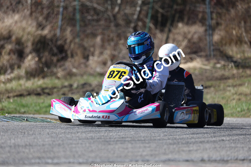 Frédéric HERICHER — 28/02 & 01/03/2026 : 1ère manche du Championnat du Sud 2026 à Aigues-Vives (photos Stéphane Agnus) 2026 — karting