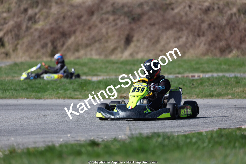 Virgile WATTERLOS — 28/02 & 01/03/2026 : 1ère manche du Championnat du Sud 2026 à Aigues-Vives (photos Stéphane Agnus) 2026 — karting