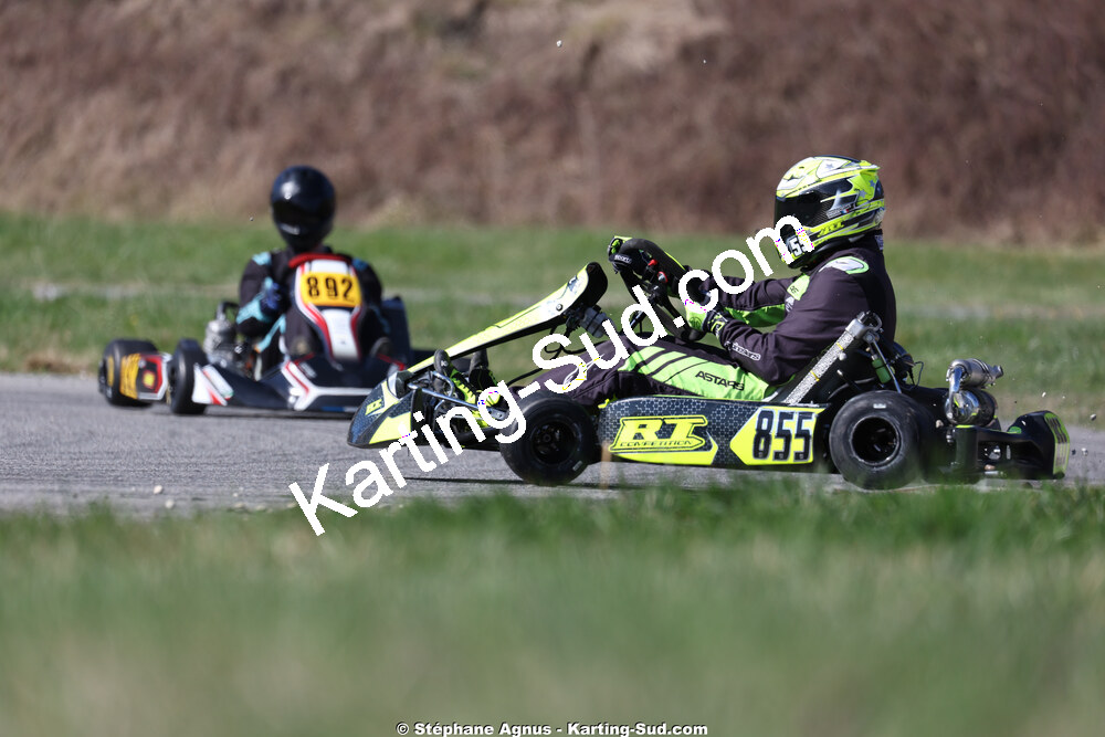 Guillaume RIGAL — 28/02 & 01/03/2026 : 1ère manche du Championnat du Sud 2026 à Aigues-Vives (photos Stéphane Agnus) 2026 — karting