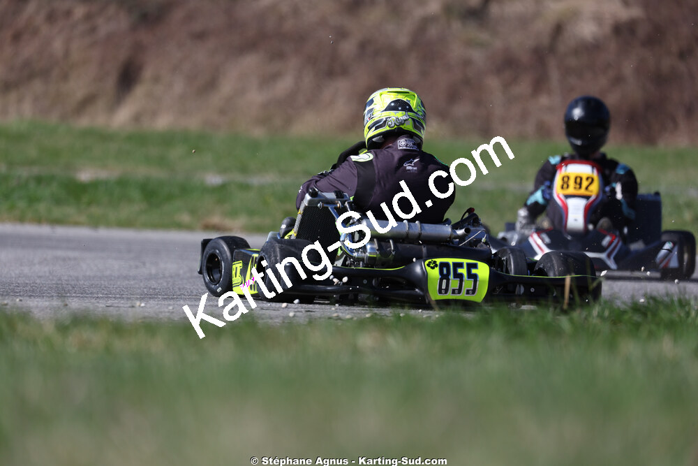 Guillaume RIGAL — 28/02 & 01/03/2026 : 1ère manche du Championnat du Sud 2026 à Aigues-Vives (photos Stéphane Agnus) 2026 — karting