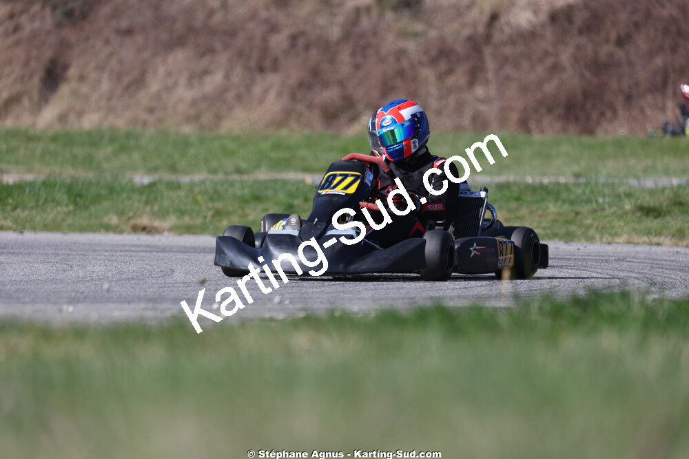 Mathieu FOURNIL — 28/02 & 01/03/2026 : 1ère manche du Championnat du Sud 2026 à Aigues-Vives (photos Stéphane Agnus) 2026 — karting