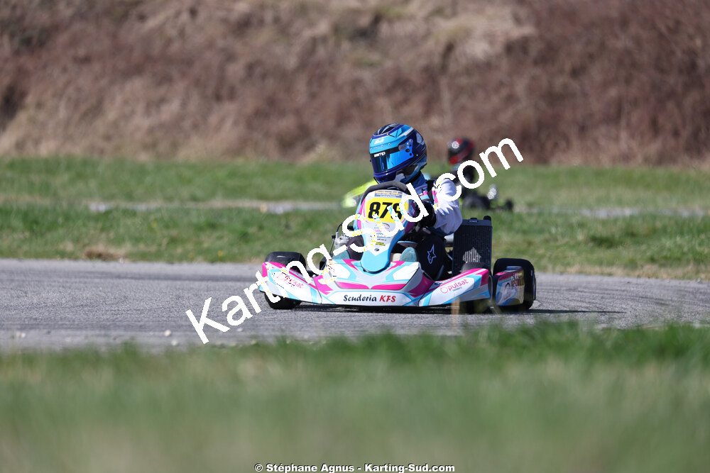 Frédéric HERICHER — 28/02 & 01/03/2026 : 1ère manche du Championnat du Sud 2026 à Aigues-Vives (photos Stéphane Agnus) 2026 — karting