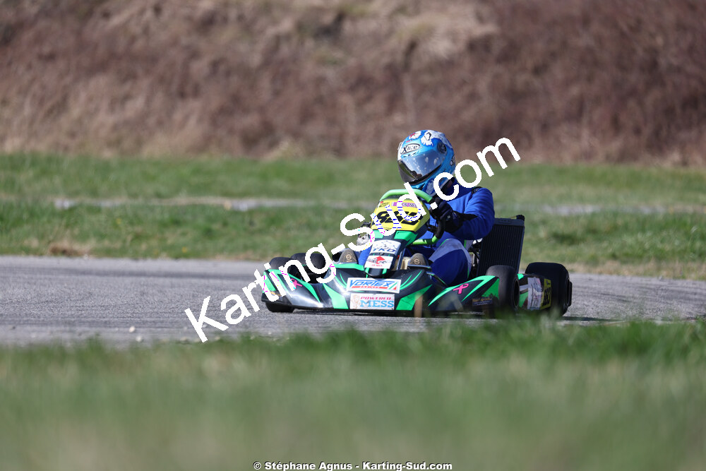 Laurent ALESSI — 28/02 & 01/03/2026 : 1ère manche du Championnat du Sud 2026 à Aigues-Vives (photos Stéphane Agnus) 2026 — karting