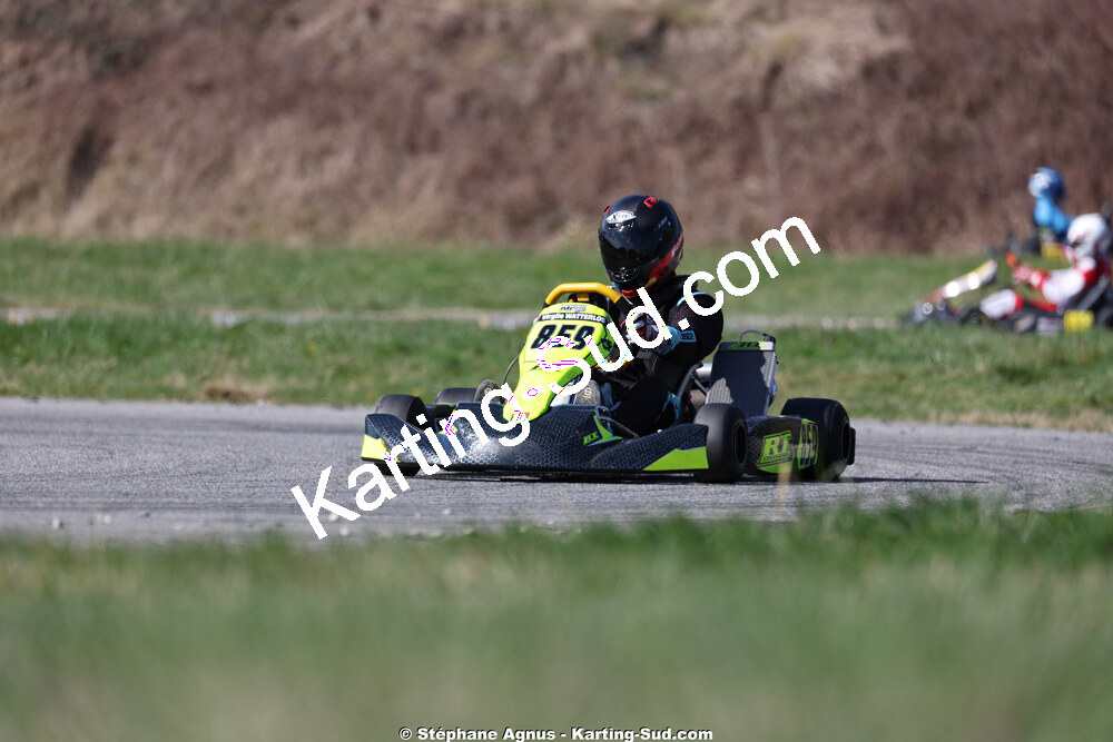 Virgile WATTERLOS — 28/02 & 01/03/2026 : 1ère manche du Championnat du Sud 2026 à Aigues-Vives (photos Stéphane Agnus) 2026 — karting