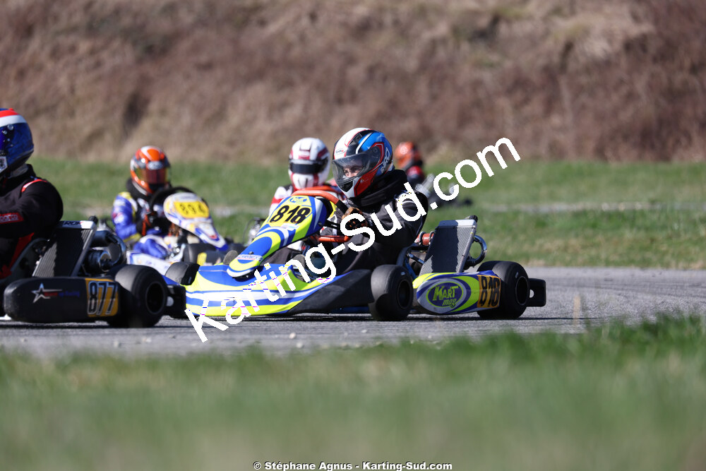 Killian OLIVIERI — 28/02 & 01/03/2026 : 1ère manche du Championnat du Sud 2026 à Aigues-Vives (photos Stéphane Agnus) 2026 — karting