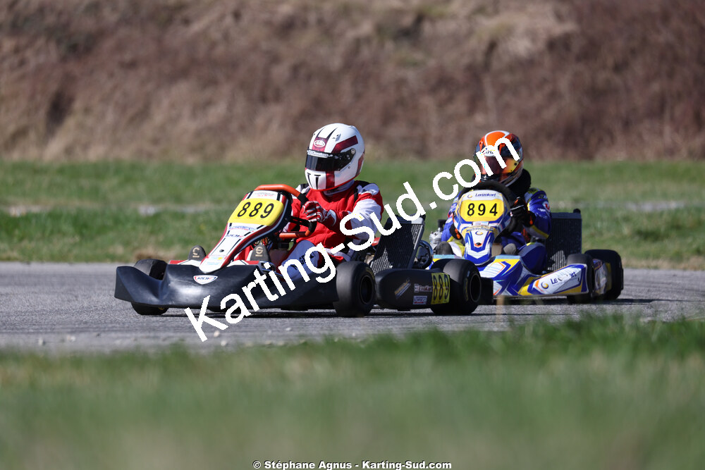 Nicolas GENIN — 28/02 & 01/03/2026 : 1ère manche du Championnat du Sud 2026 à Aigues-Vives (photos Stéphane Agnus) 2026 — karting