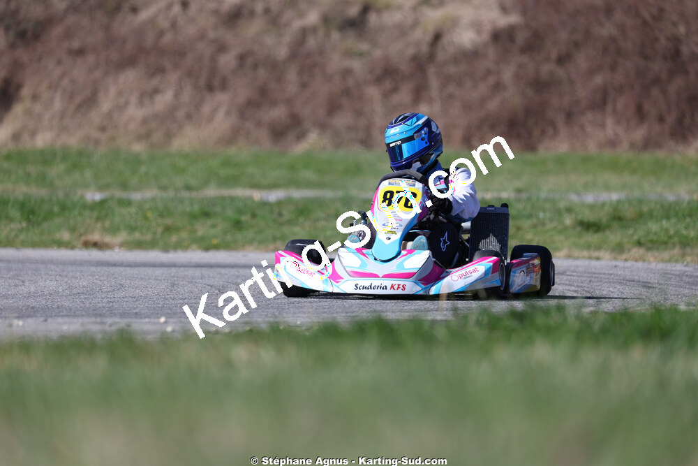 Frédéric HERICHER — 28/02 & 01/03/2026 : 1ère manche du Championnat du Sud 2026 à Aigues-Vives (photos Stéphane Agnus) 2026 — karting