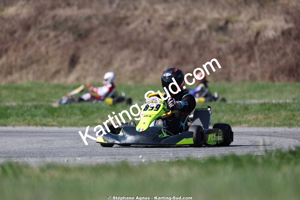 Virgile WATTERLOS — 28/02 & 01/03/2026 : 1ère manche du Championnat du Sud 2026 à Aigues-Vives (photos Stéphane Agnus) 2026 — karting