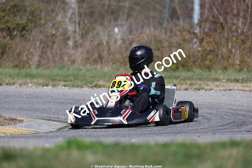 Julien BORSATO — 28/02 & 01/03/2026 : 1ère manche du Championnat du Sud 2026 à Aigues-Vives (photos Stéphane Agnus) 2026 — karting
