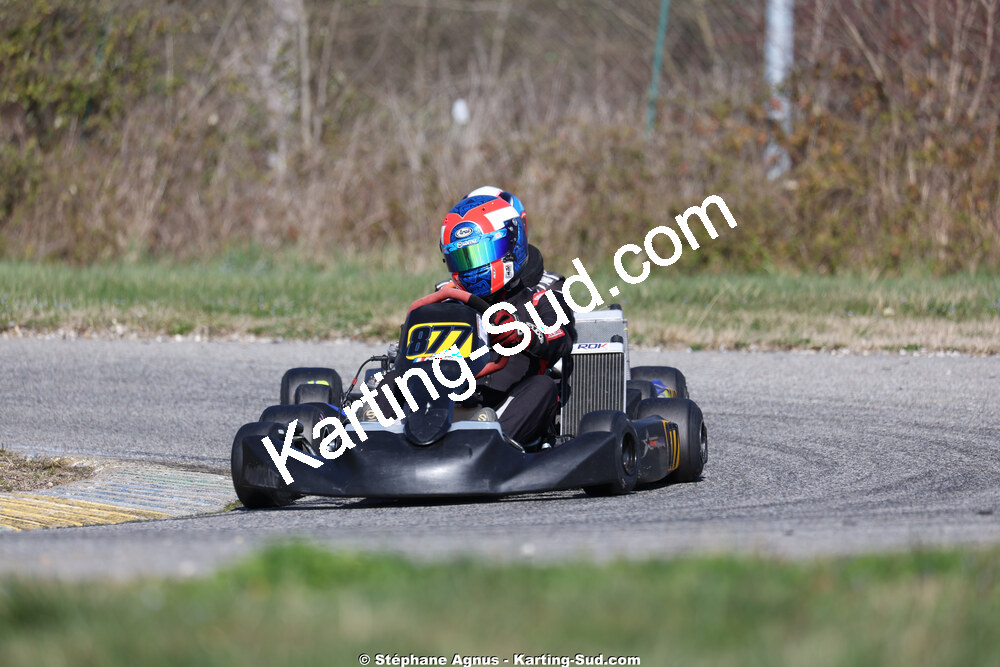 Mathieu FOURNIL — 28/02 & 01/03/2026 : 1ère manche du Championnat du Sud 2026 à Aigues-Vives (photos Stéphane Agnus) 2026 — karting