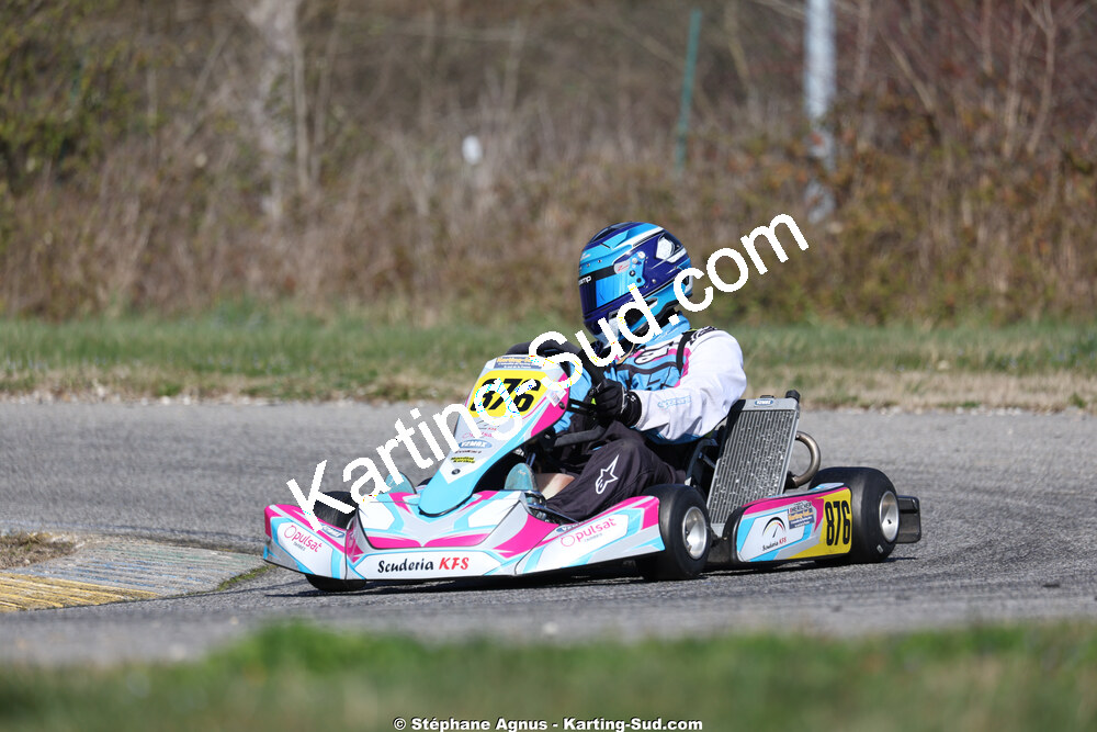 Frédéric HERICHER — 28/02 & 01/03/2026 : 1ère manche du Championnat du Sud 2026 à Aigues-Vives (photos Stéphane Agnus) 2026 — karting