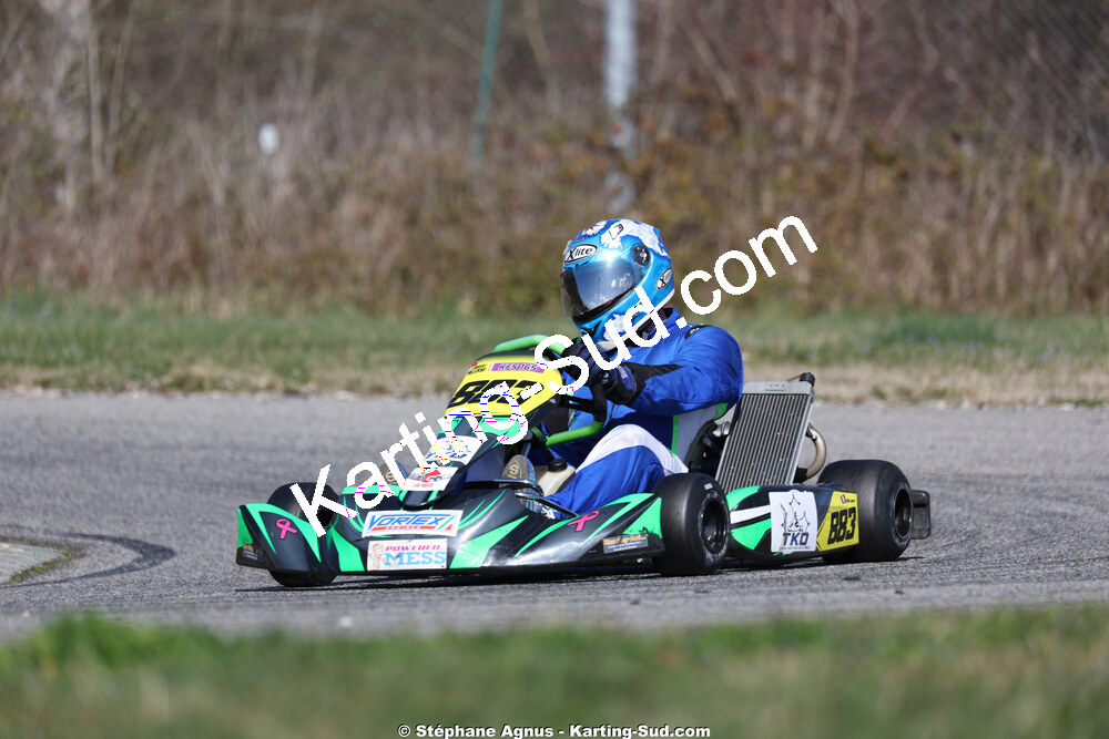 Laurent ALESSI — 28/02 & 01/03/2026 : 1ère manche du Championnat du Sud 2026 à Aigues-Vives (photos Stéphane Agnus) 2026 — karting