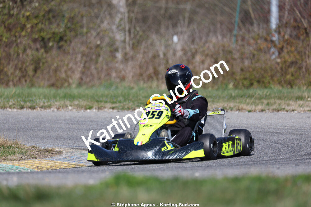 Virgile WATTERLOS — 28/02 & 01/03/2026 : 1ère manche du Championnat du Sud 2026 à Aigues-Vives (photos Stéphane Agnus) 2026 — karting