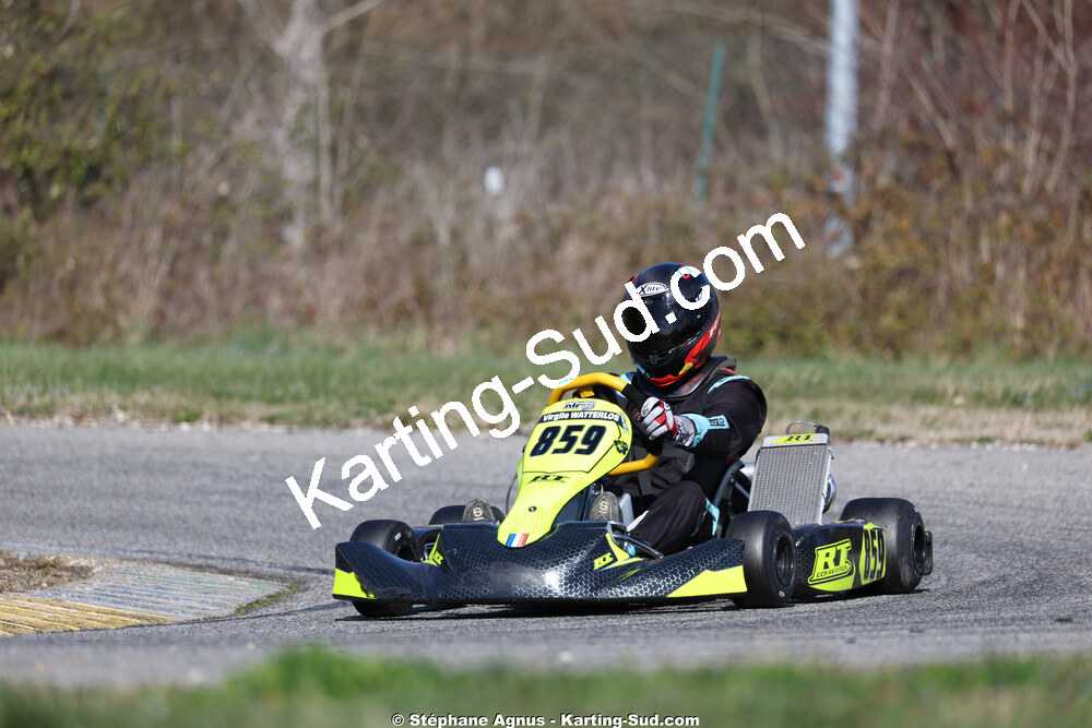 Virgile WATTERLOS — 28/02 & 01/03/2026 : 1ère manche du Championnat du Sud 2026 à Aigues-Vives (photos Stéphane Agnus) 2026 — karting