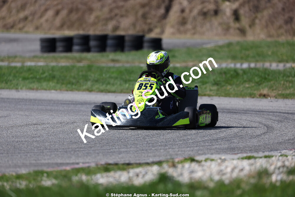 Guillaume RIGAL — 28/02 & 01/03/2026 : 1ère manche du Championnat du Sud 2026 à Aigues-Vives (photos Stéphane Agnus) 2026 — karting
