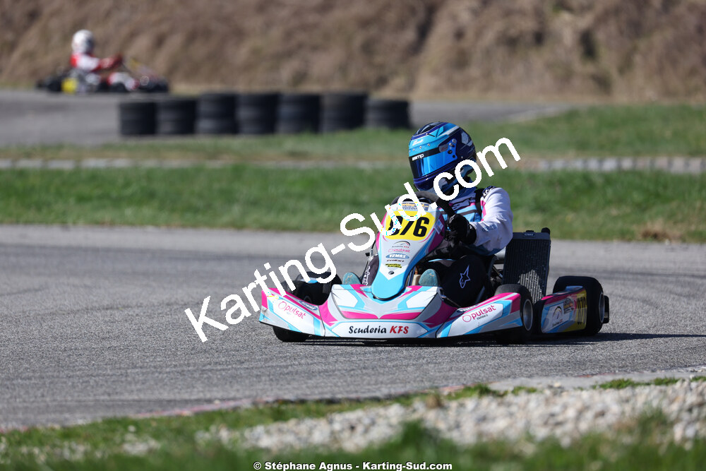 Frédéric HERICHER — 28/02 & 01/03/2026 : 1ère manche du Championnat du Sud 2026 à Aigues-Vives (photos Stéphane Agnus) 2026 — karting