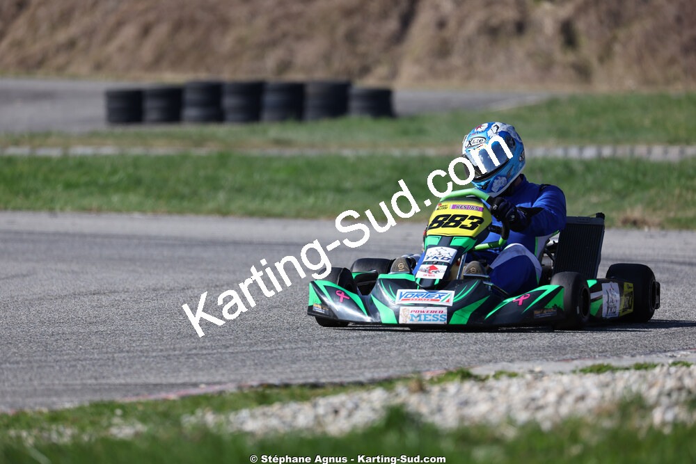 Laurent ALESSI — 28/02 & 01/03/2026 : 1ère manche du Championnat du Sud 2026 à Aigues-Vives (photos Stéphane Agnus) 2026 — karting
