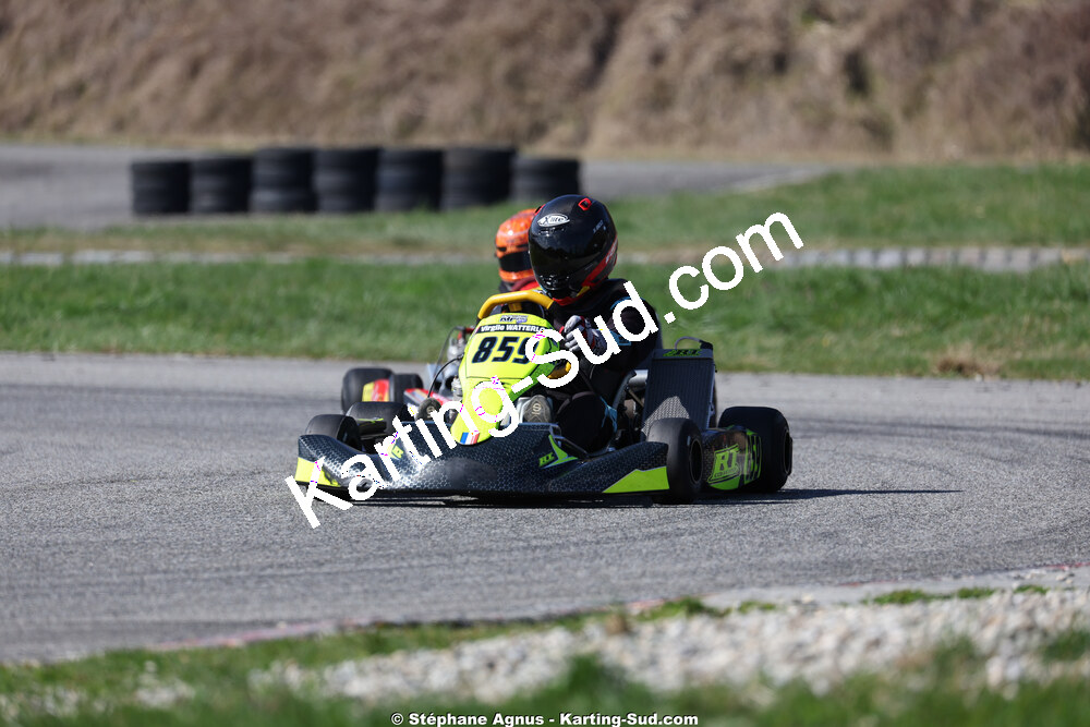 Virgile WATTERLOS — 28/02 & 01/03/2026 : 1ère manche du Championnat du Sud 2026 à Aigues-Vives (photos Stéphane Agnus) 2026 — karting