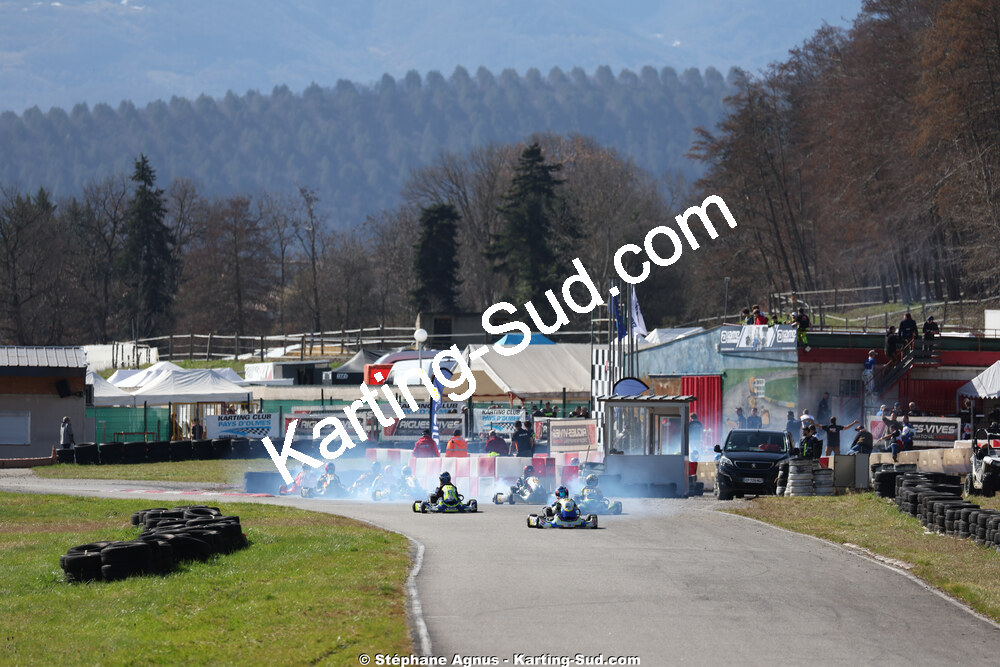 KA100 — 28/02 & 01/03/2026 : 1ère manche du Championnat du Sud 2026 à Aigues-Vives (photos Stéphane Agnus) 2026 — karting