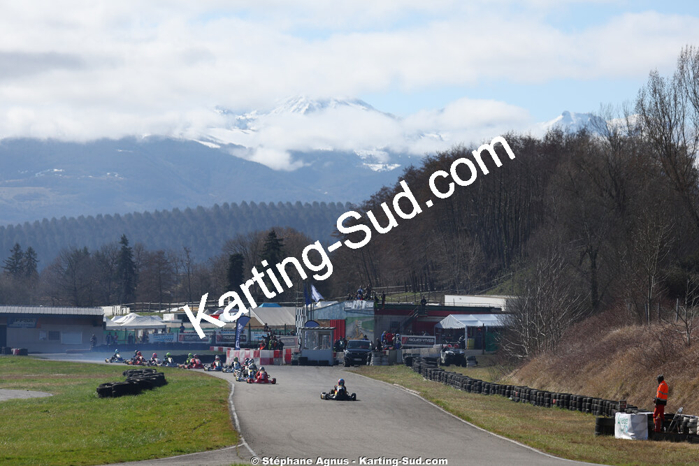 KA100 — 28/02 & 01/03/2026 : 1ère manche du Championnat du Sud 2026 à Aigues-Vives (photos Stéphane Agnus) 2026 — karting