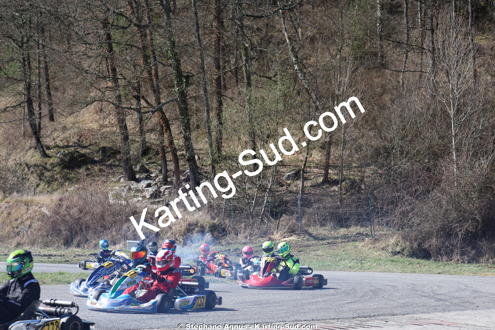 KA100 — 28/02 & 01/03/2026 : 1ère manche du Championnat du Sud 2026 à Aigues-Vives (photos Stéphane Agnus) 2026 — karting