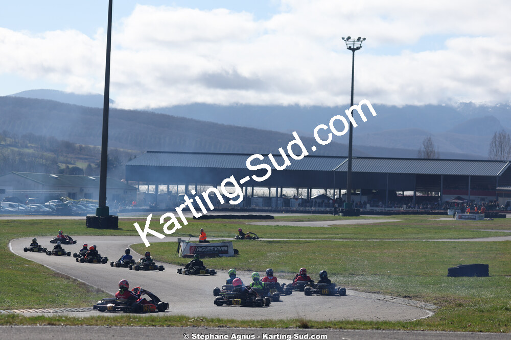 KA100 — 28/02 & 01/03/2026 : 1ère manche du Championnat du Sud 2026 à Aigues-Vives (photos Stéphane Agnus) 2026 — karting