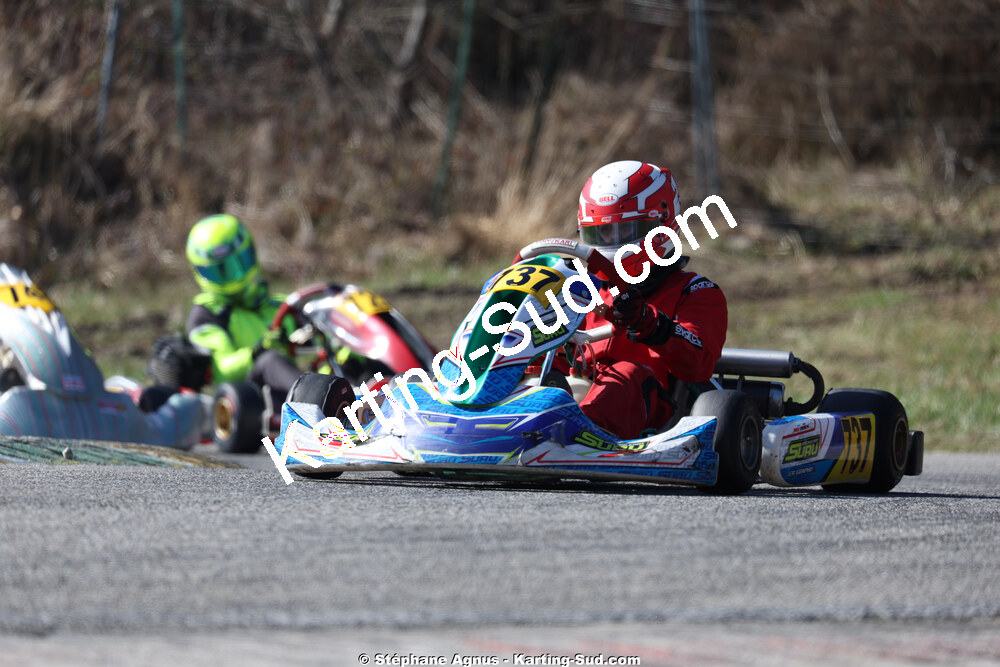 KA100 — 28/02 & 01/03/2026 : 1ère manche du Championnat du Sud 2026 à Aigues-Vives (photos Stéphane Agnus) 2026 — karting