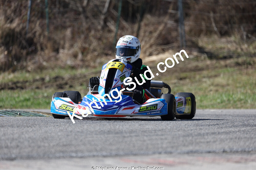 KA100 — 28/02 & 01/03/2026 : 1ère manche du Championnat du Sud 2026 à Aigues-Vives (photos Stéphane Agnus) 2026 — karting