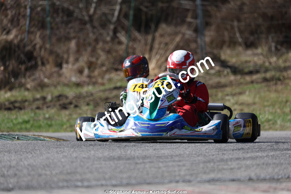 KA100 — 28/02 & 01/03/2026 : 1ère manche du Championnat du Sud 2026 à Aigues-Vives (photos Stéphane Agnus) 2026 — karting