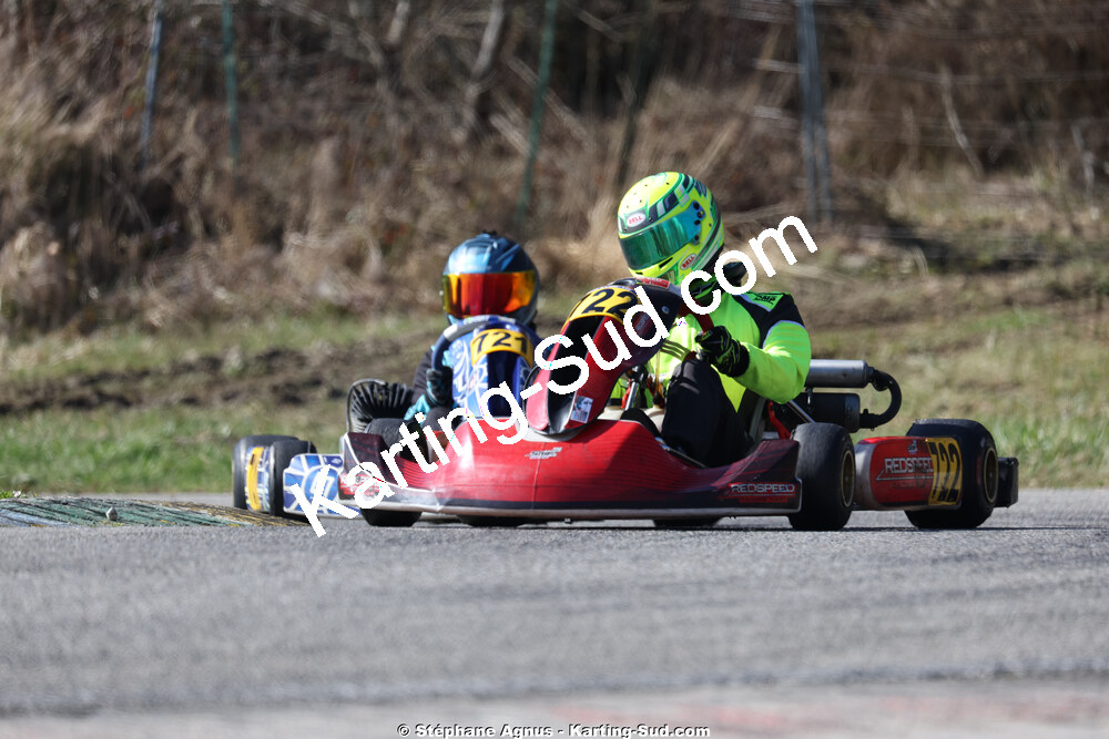 KA100 — 28/02 & 01/03/2026 : 1ère manche du Championnat du Sud 2026 à Aigues-Vives (photos Stéphane Agnus) 2026 — karting