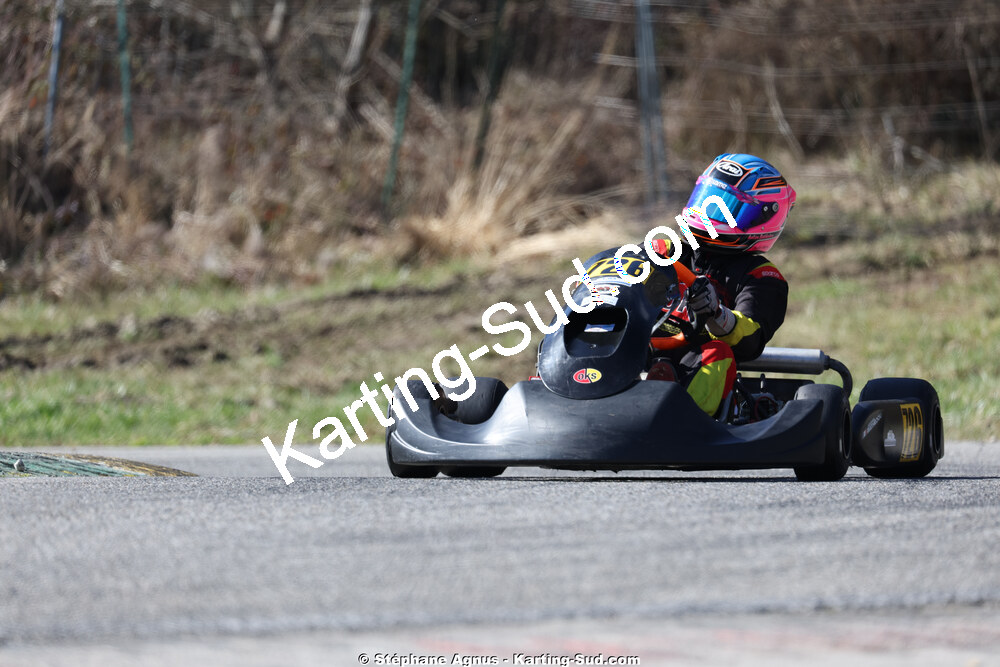 KA100 — 28/02 & 01/03/2026 : 1ère manche du Championnat du Sud 2026 à Aigues-Vives (photos Stéphane Agnus) 2026 — karting