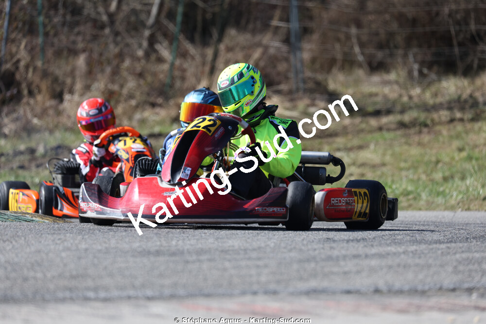 KA100 — 28/02 & 01/03/2026 : 1ère manche du Championnat du Sud 2026 à Aigues-Vives (photos Stéphane Agnus) 2026 — karting