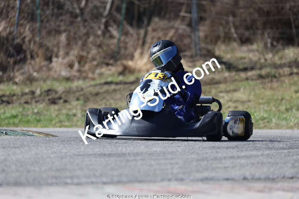 KA100 — 28/02 & 01/03/2026 : 1ère manche du Championnat du Sud 2026 à Aigues-Vives (photos Stéphane Agnus) 2026 — karting