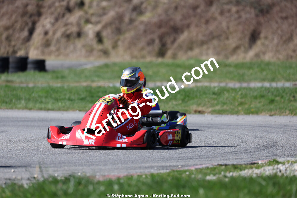 KA100 — 28/02 & 01/03/2026 : 1ère manche du Championnat du Sud 2026 à Aigues-Vives (photos Stéphane Agnus) 2026 — karting