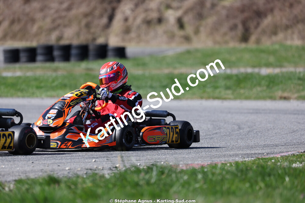KA100 — 28/02 & 01/03/2026 : 1ère manche du Championnat du Sud 2026 à Aigues-Vives (photos Stéphane Agnus) 2026 — karting