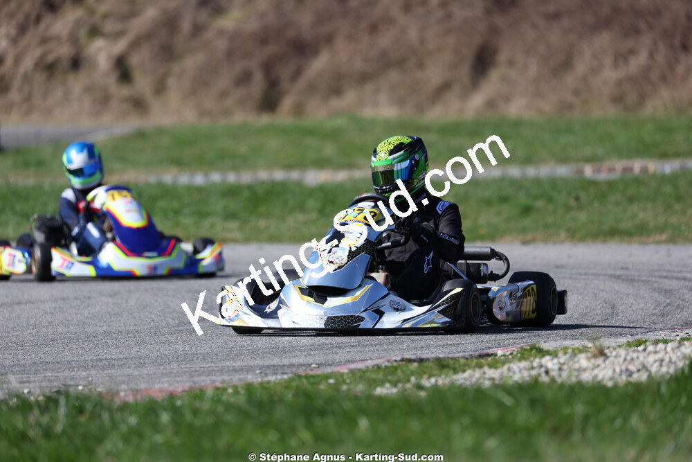 KA100 — 28/02 & 01/03/2026 : 1ère manche du Championnat du Sud 2026 à Aigues-Vives (photos Stéphane Agnus) 2026 — karting