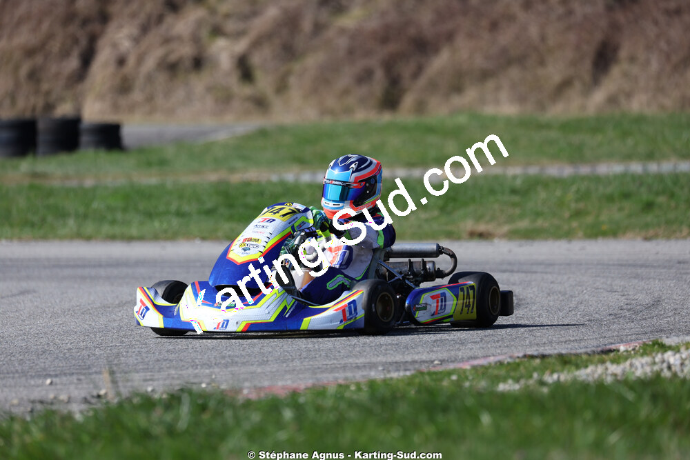 KA100 — 28/02 & 01/03/2026 : 1ère manche du Championnat du Sud 2026 à Aigues-Vives (photos Stéphane Agnus) 2026 — karting